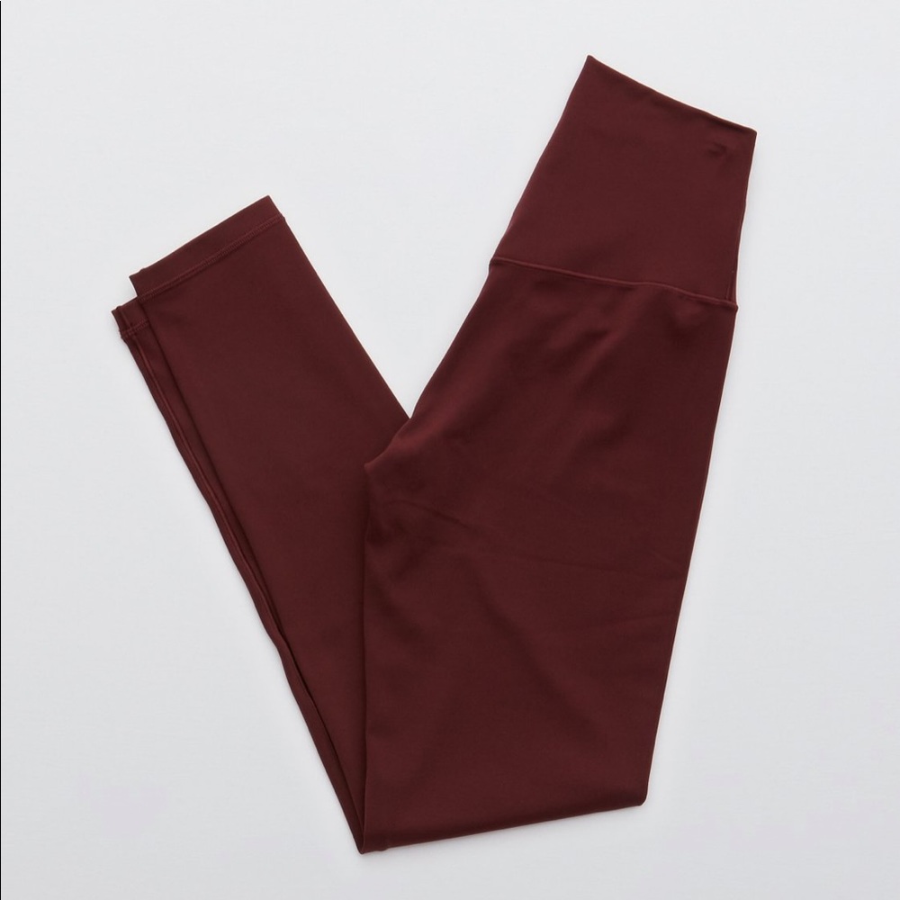 Aerie OFFLINE Real Me High-Waisted 7/8 Leggings Size Medium Long - Picture 2 of 9